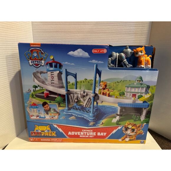 Paw Patrol Cat Pack Catpack Adventure Bay Exclusive Playset - Picture 8 of 8